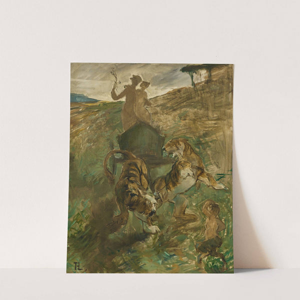 Allégorie; Le printemps de la vie (1883) by Henri de Toulouse-Lautrec