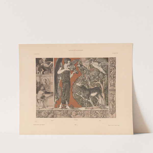 Allegorien, neue Folge Pl.004 (1900) by Martin Gerlach