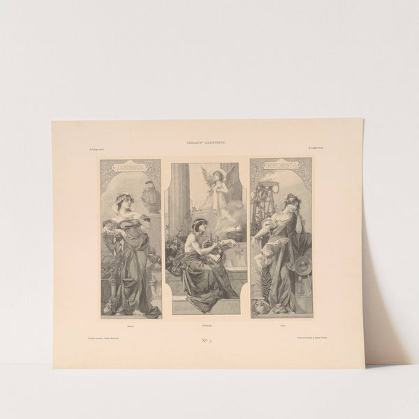 Allegorien, neue Folge Pl.007 (1900) by Martin Gerlach