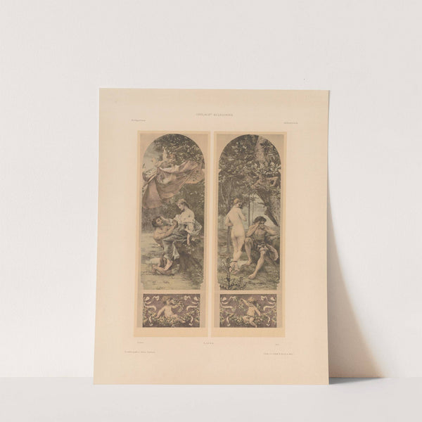 Allegorien, neue Folge Pl.016 (1900) by Martin Gerlach