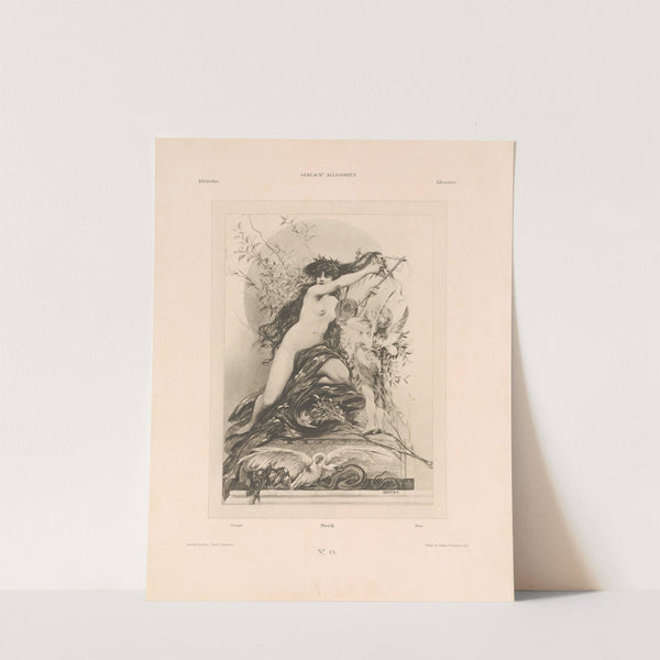 Allegorien, neue Folge Pl.017 (1900) by Martin Gerlach