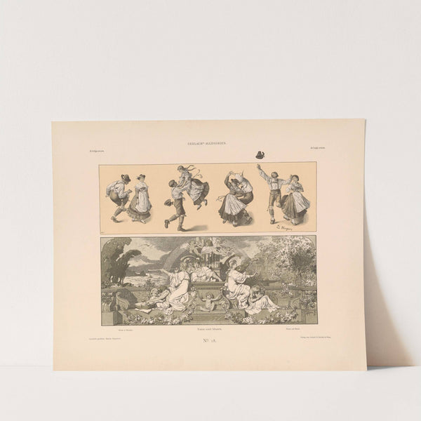 Allegorien, neue Folge Pl.020 (1900) by Martin Gerlach