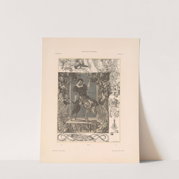 Allegorien, neue Folge Pl.023 (1900) by Martin Gerlach