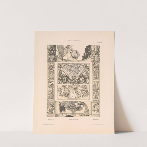 Allegorien, neue Folge Pl.025 (1900) by Martin Gerlach