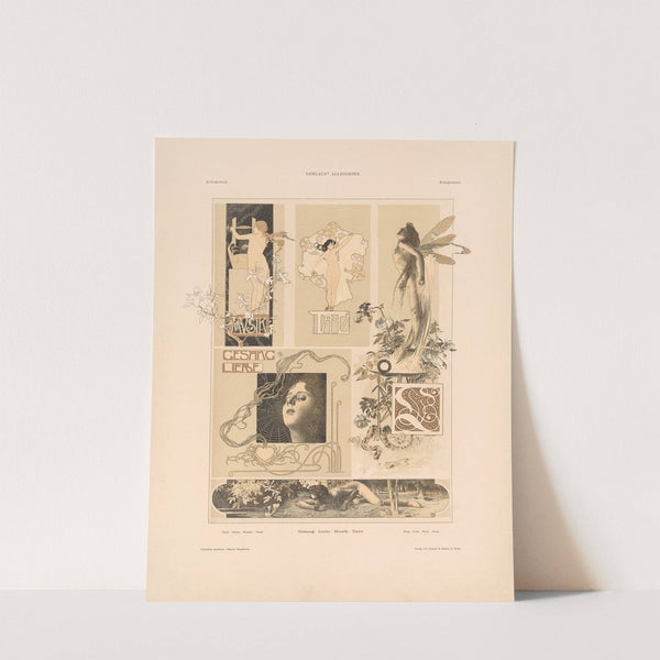 Allegorien, neue Folge Pl.029 (1900) by Martin Gerlach