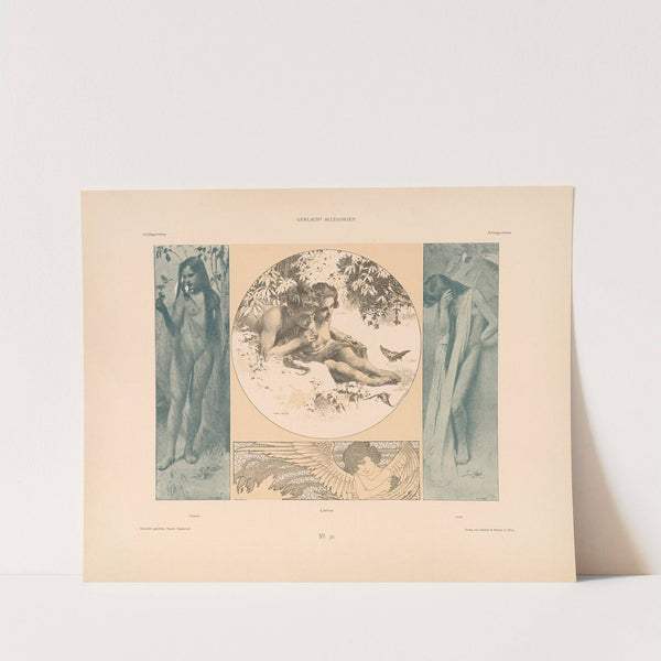 Allegorien, neue Folge Pl.031 (1900) by Martin Gerlach