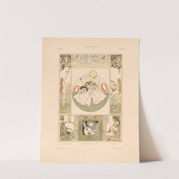 Allegorien, neue Folge Pl.033 (1900) by Martin Gerlach