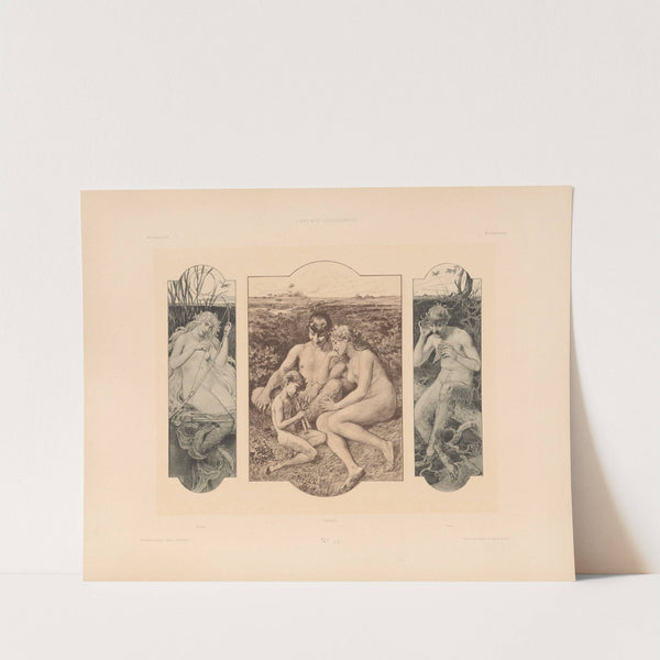 Allegorien, neue Folge Pl.044 (1900) by Martin Gerlach