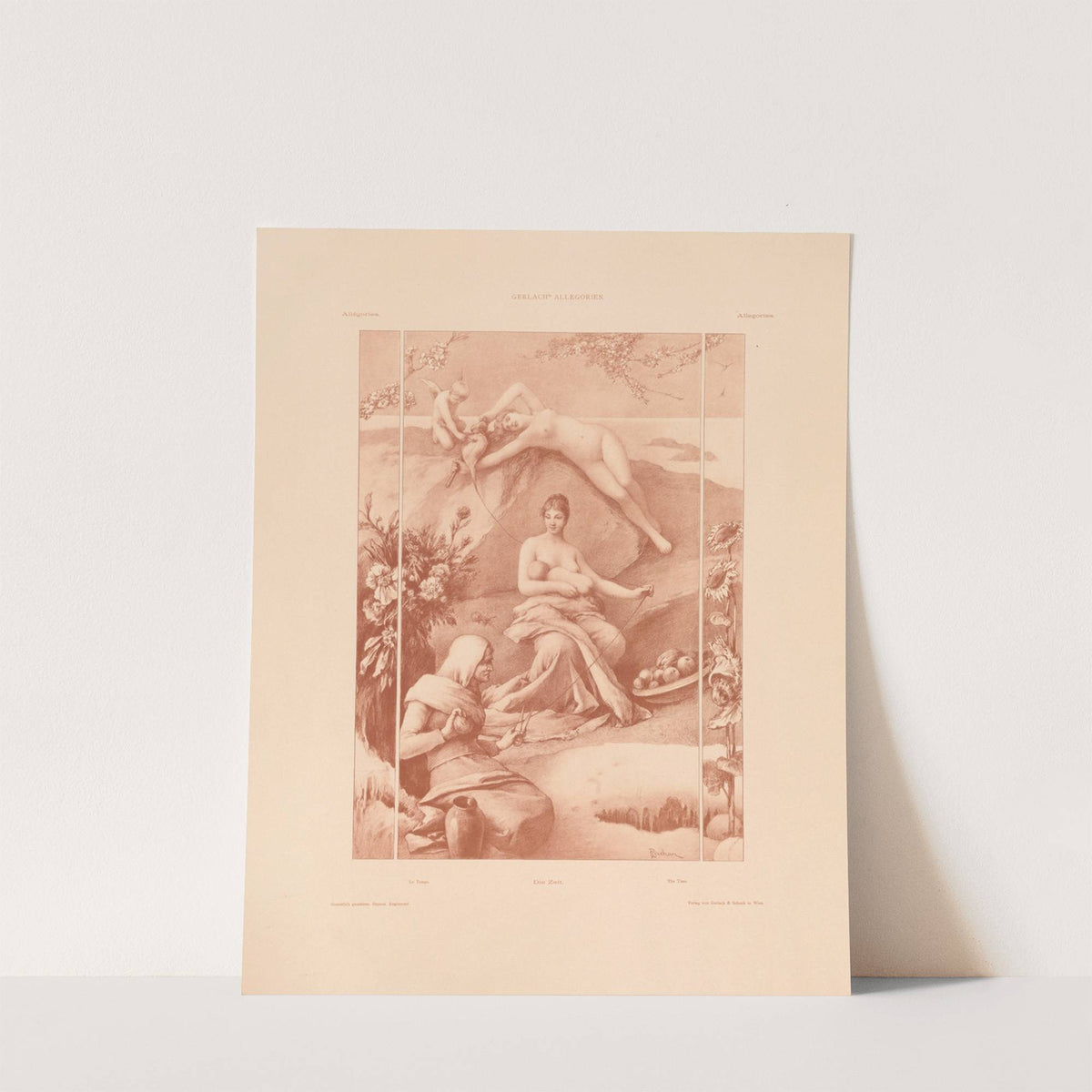 Allegorien, neue Folge Pl.049 (1900) by Martin Gerlach