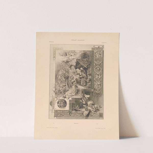 Allegorien, neue Folge Pl.050 (1900) by Martin Gerlach