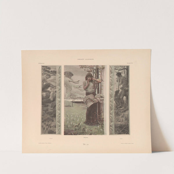 Allegorien, neue Folge Pl.051 (1900) by Martin Gerlach