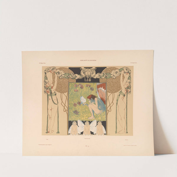 Allegorien, neue Folge Pl.052 (1900) by Martin Gerlach