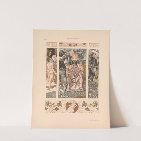 Allegorien, neue Folge Pl.056 (1900) by Martin Gerlach