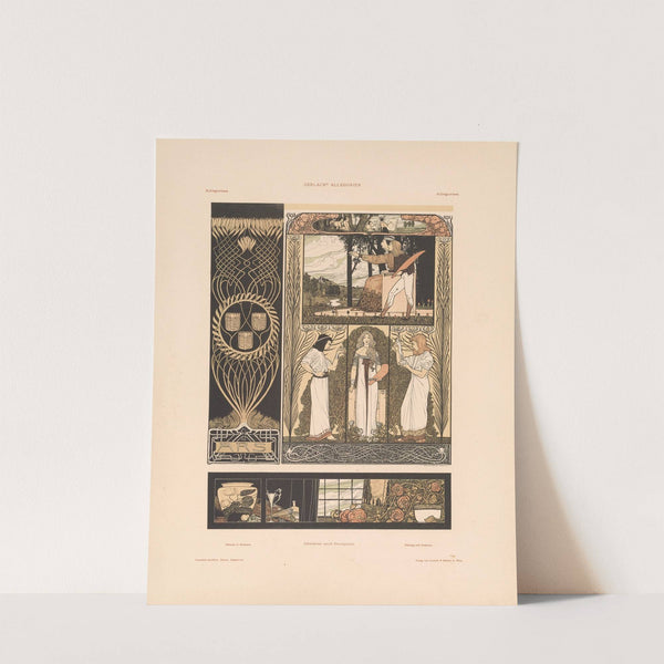 Allegorien, neue Folge Pl.062 (1900) by Martin Gerlach