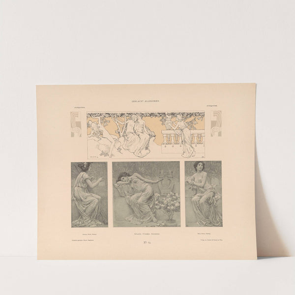 Allegorien, neue Folge Pl.063 (1900) by Martin Gerlach