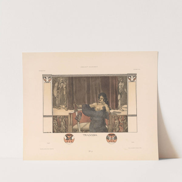 Allegorien, neue Folge Pl.072 (1900) by Martin Gerlach