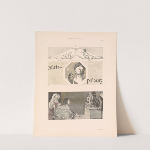 Allegorien, neue Folge Pl.073 (1900) by Martin Gerlach