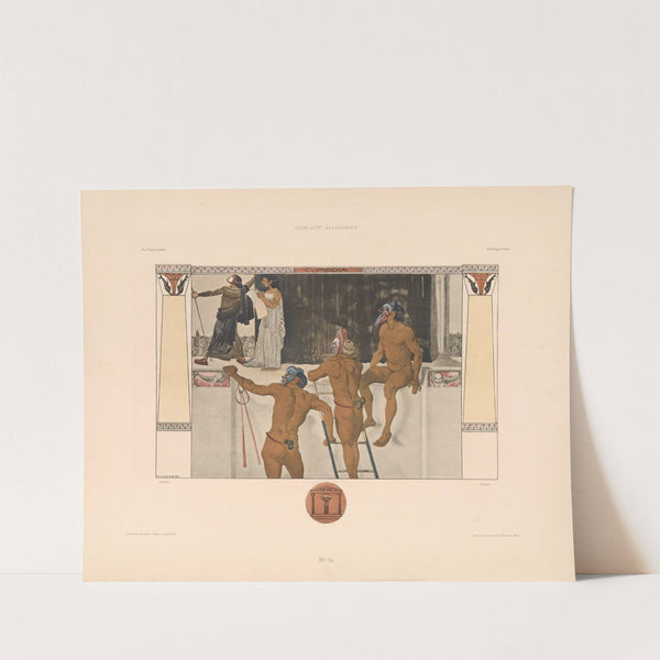 Allegorien, neue Folge Pl.081 (1900) by Martin Gerlach