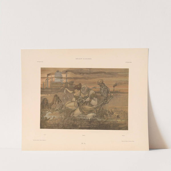 Allegorien, neue Folge Pl.083 (1900) by Martin Gerlach