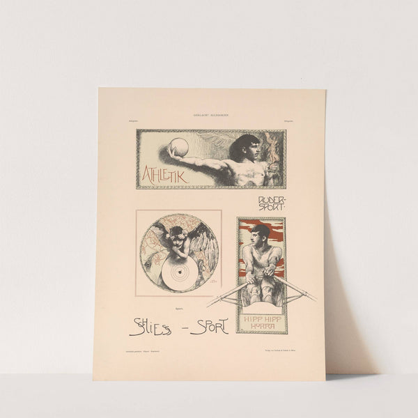 Allegorien, neue Folge Pl.087 (1900) by Martin Gerlach