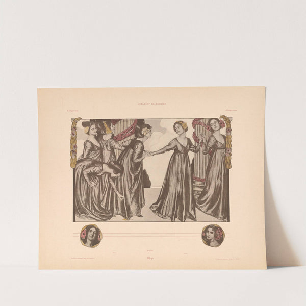 Allegorien, neue Folge Pl.091 (1900) by Martin Gerlach