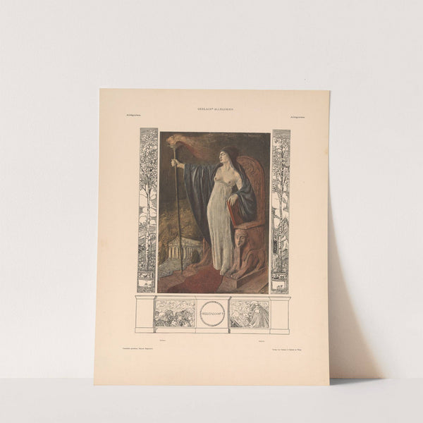 Allegorien, neue Folge Pl.092 (1900) by Martin Gerlach