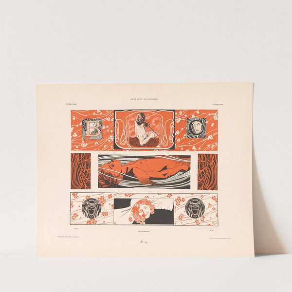 Allegorien, neue Folge Pl.095 (1900) by Martin Gerlach