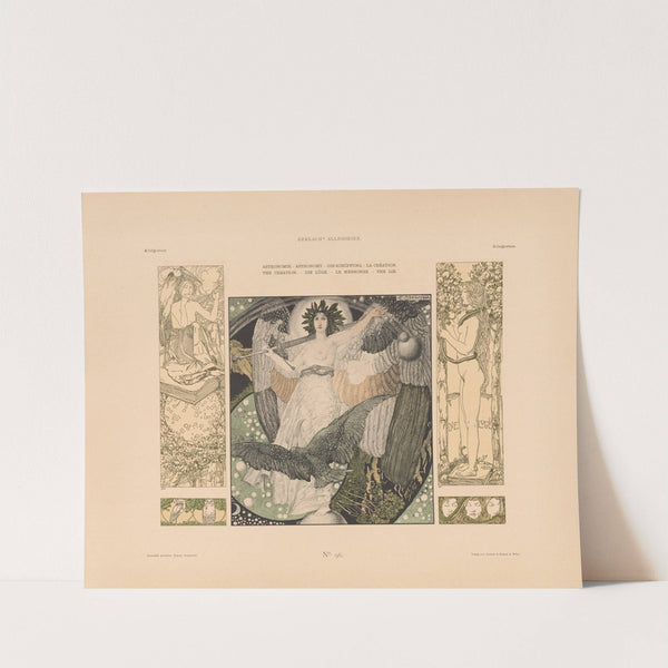 Allegorien, neue Folge Pl.097 (1900) by Martin Gerlach