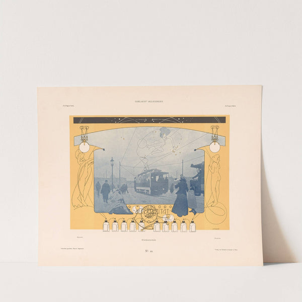 Allegorien, neue Folge Pl.102 (1900) by Martin Gerlach