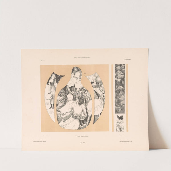 Allegorien, neue Folge Pl.107 (1900) by Martin Gerlach