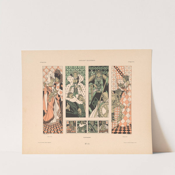 Allegorien, neue Folge Pl.112 (1900) by Martin Gerlach