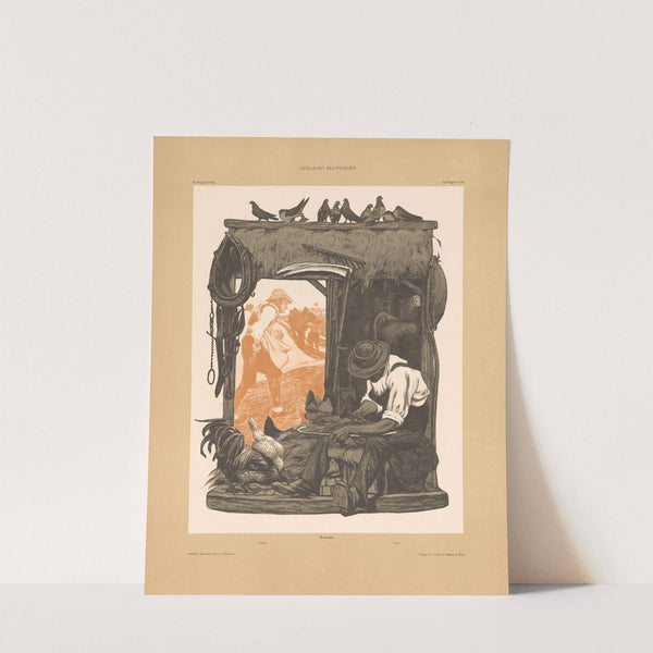 Allegorien, neue Folge Pl.113 (1900) by Martin Gerlach