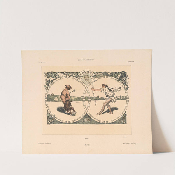 Allegorien, neue Folge Pl.121 (1900) by Martin Gerlach