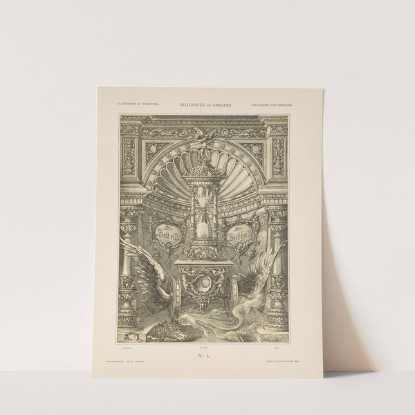 Allegorien und Embleme Vol. I Pl.001 by Albert Ilg