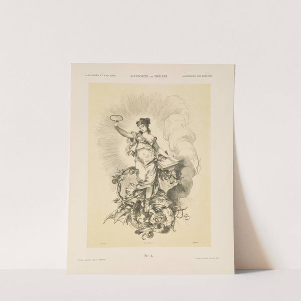 Allegorien und Embleme Vol. I Pl.002 by Albert Ilg