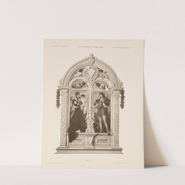 Allegorien und Embleme Vol. I Pl.008 (1882) by Albert Ilg