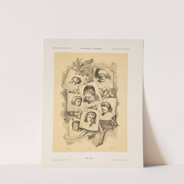 Allegorien und Embleme Vol. I Pl.012 (1882) by Albert Ilg