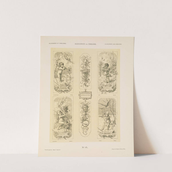 Allegorien und Embleme Vol. I Pl.017 (1882) by Albert Ilg