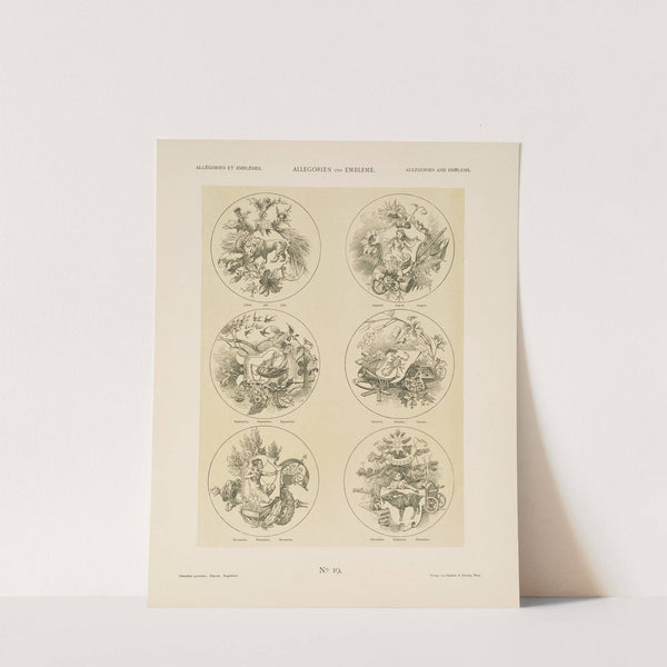 Allegorien und Embleme Vol. I Pl.021 (1882) by Albert Ilg