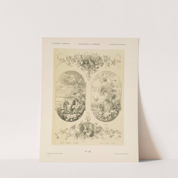 Allegorien und Embleme Vol. I Pl.030 by Albert Ilg