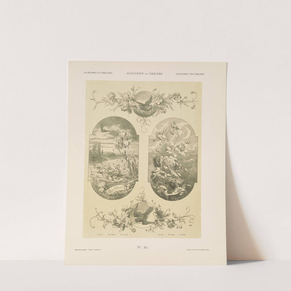 Allegorien und Embleme Vol. I Pl.031 by Albert Ilg