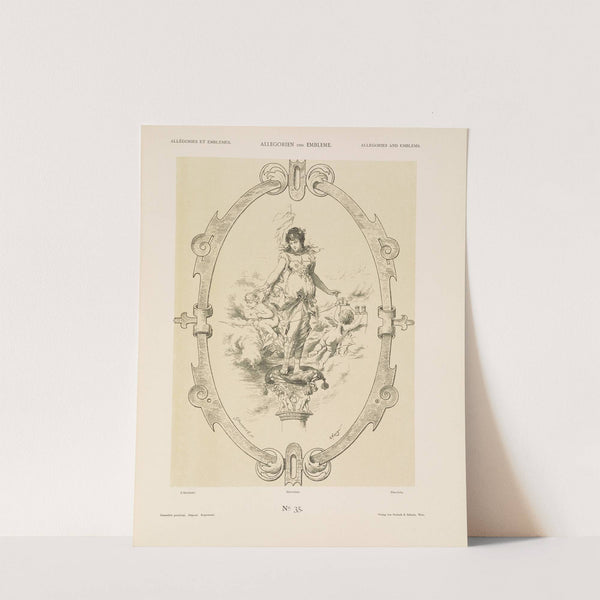 Allegorien und Embleme Vol. I Pl.037 by Albert Ilg