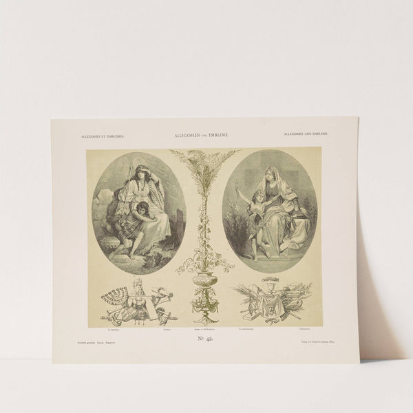 Allegorien und Embleme Vol. I Pl.045 by Albert Ilg