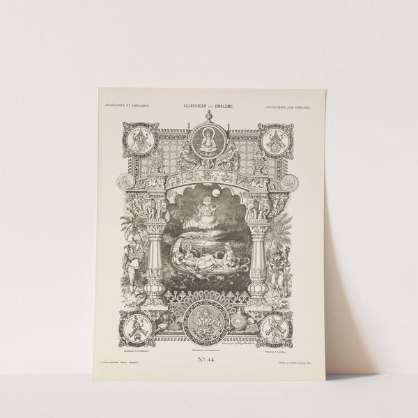 Allegorien und Embleme Vol. I Pl.047 by Albert Ilg