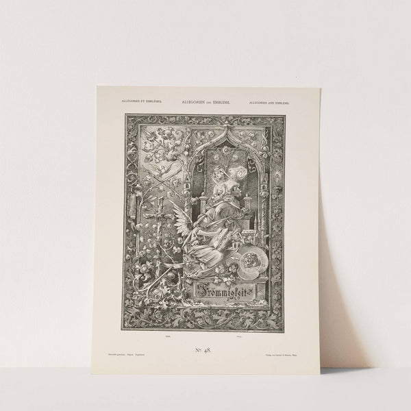 Allegorien und Embleme Vol. I Pl.051 by Albert Ilg