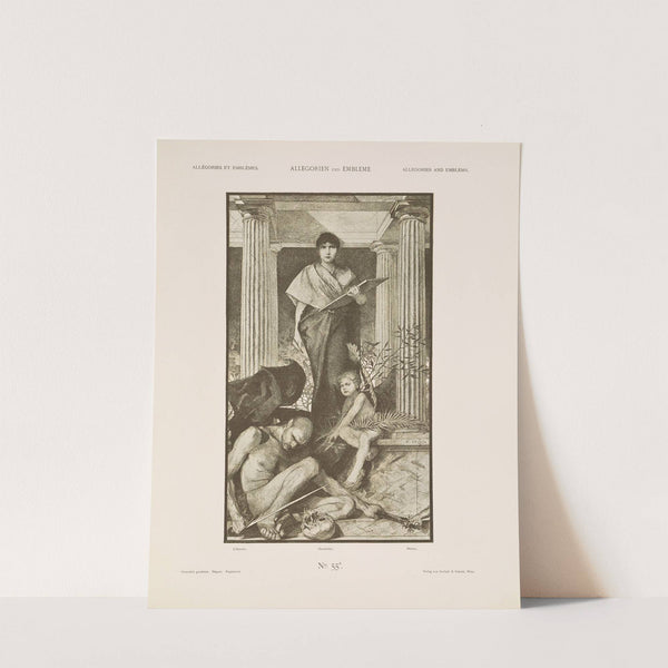 Allegorien und Embleme Vol. I Pl.060 by Albert Ilg