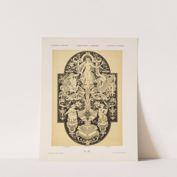 Allegorien und Embleme Vol. I Pl.064 (1882) by Albert Ilg
