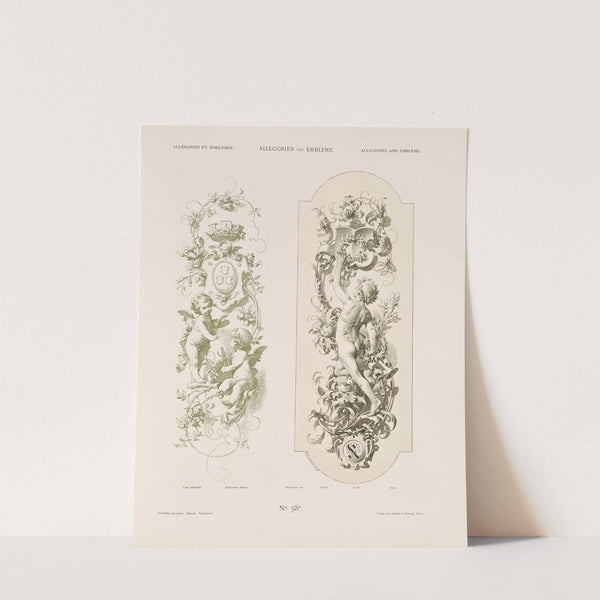 Allegorien und Embleme Vol. I Pl.065 (1882) by Albert Ilg