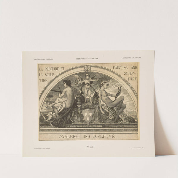 Allegorien und Embleme Vol. I Pl.066 (1882) by Albert Ilg