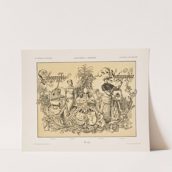 Allegorien und Embleme Vol. I Pl.070 (1882) by Albert Ilg